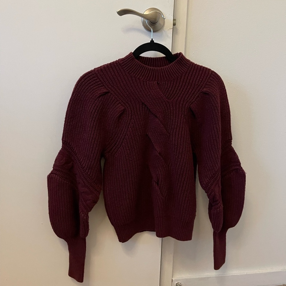 BP burgundy sweater
